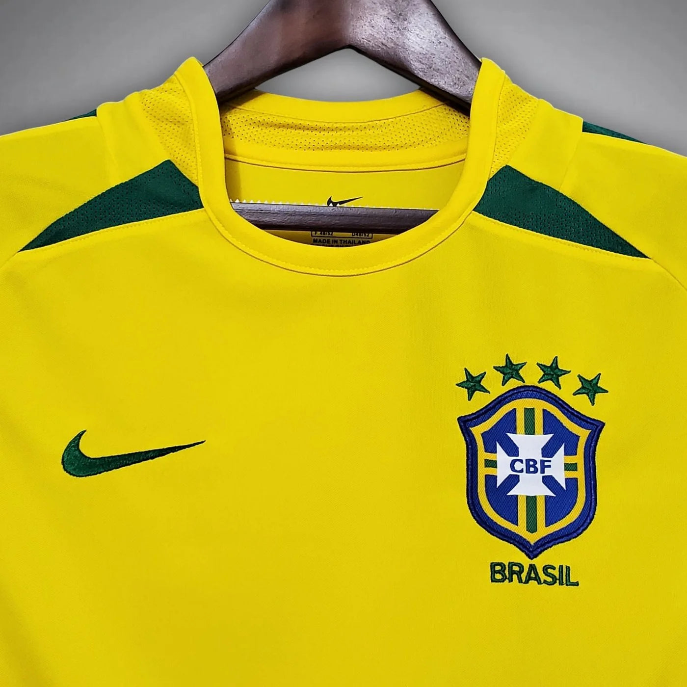2002 Brazil Home Jersey