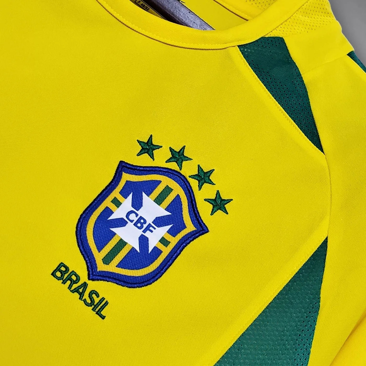 2002 Brazil Home Jersey