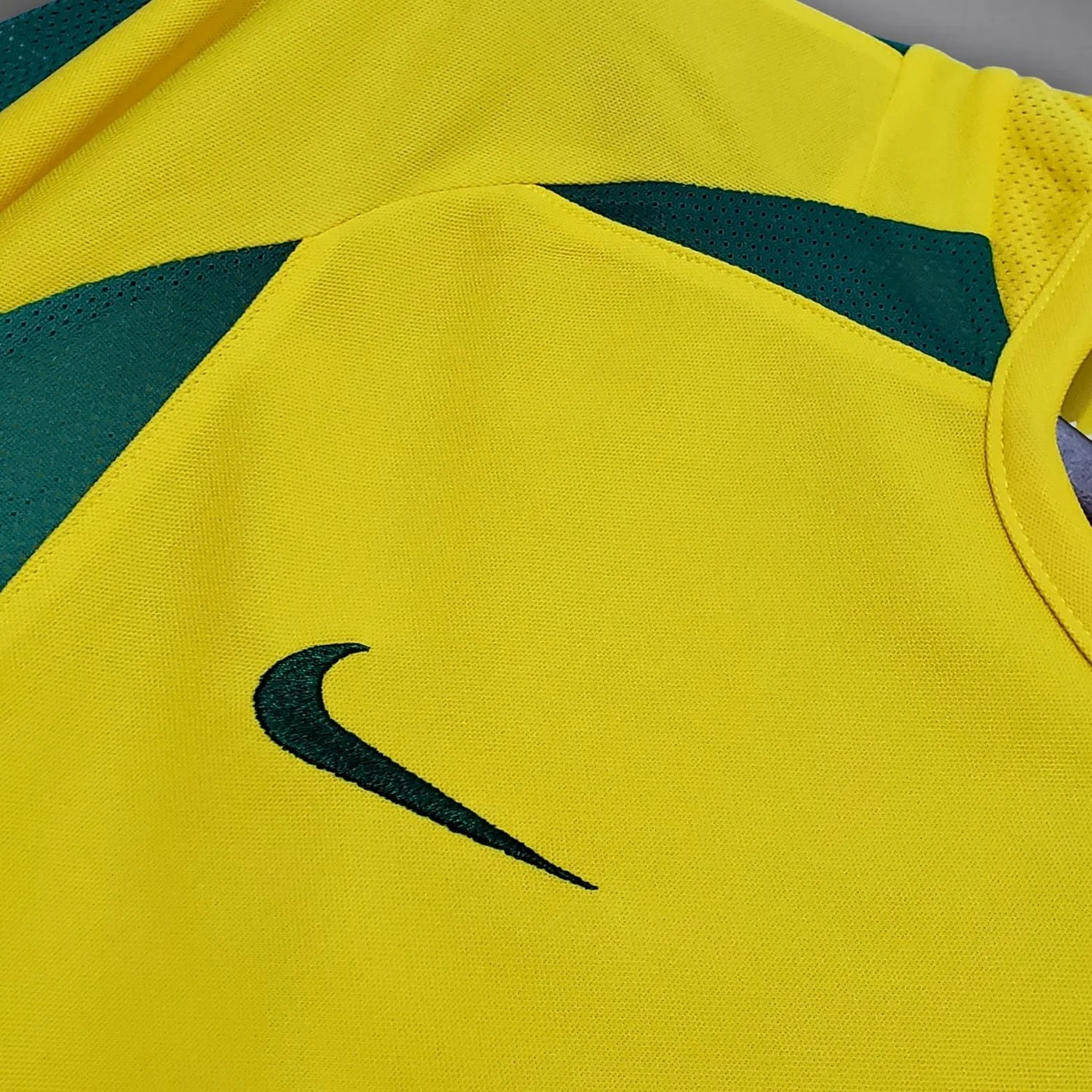 2002 Brazil Home Jersey
