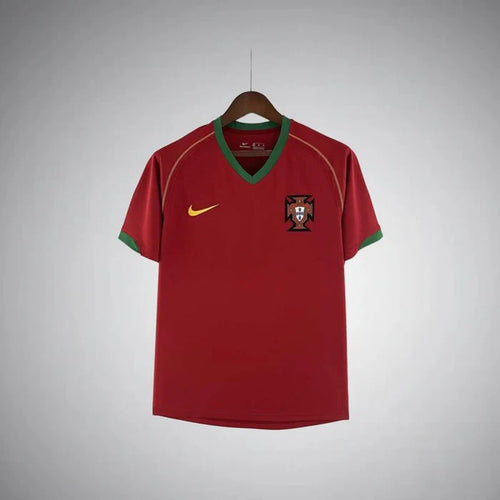 06/07 Portugal Home Jersey